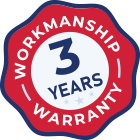 Coastal Gutters 3 Year Workmanship Warranty